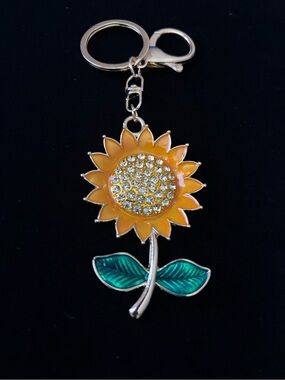 Fashion Sunflower Keychain